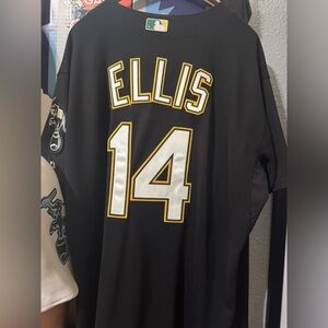 Mark Ellis Oakland Athletics Majestic Jersey size 2XL